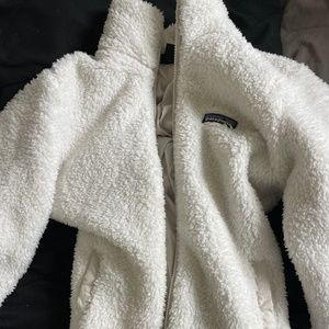 White Patagonia jacket